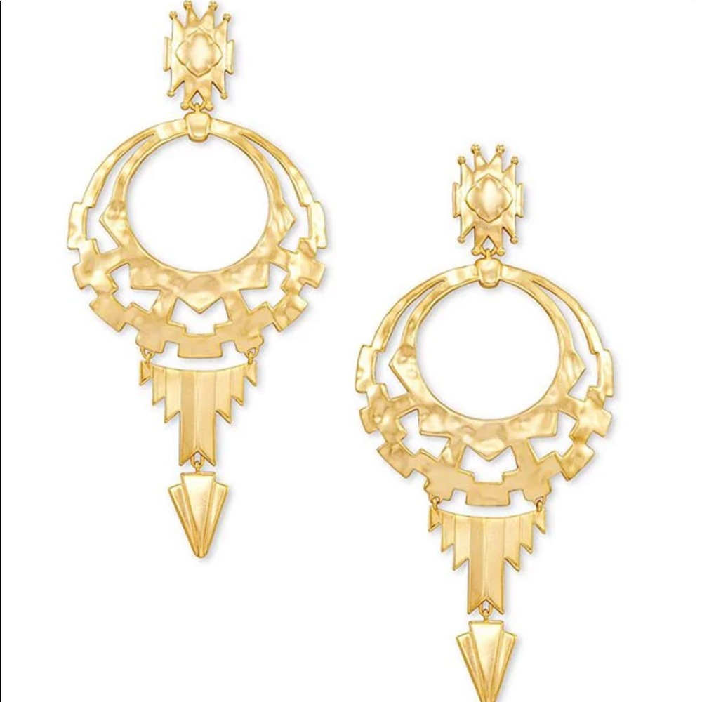 Brand new Kendra Scott earrings gold